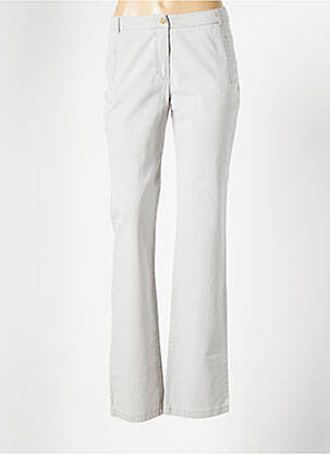 Pantalon drept gri BLEU DE SYM femeie