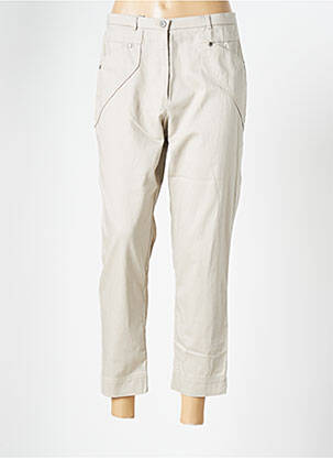Pantalon 7/8 bej CHRISTIAN MARRY femeie