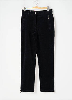 Pantalon trei sferturi elasticitate mărime normală negru JENSEN femeie