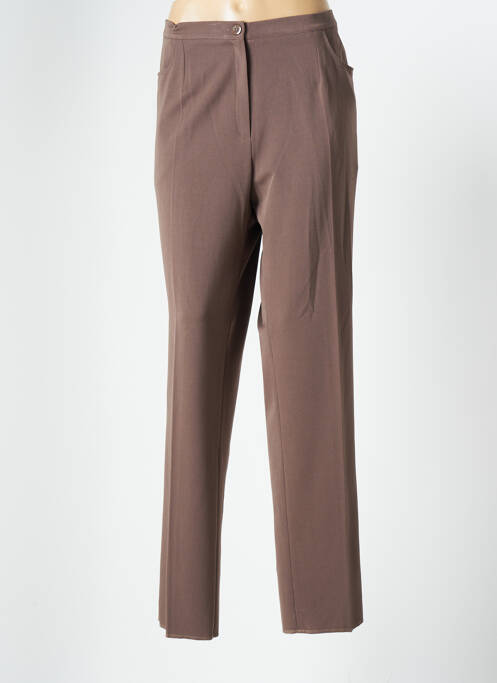 Pantalon drept maro GRIFFON femeie