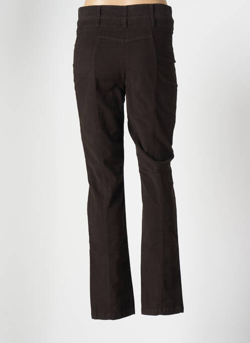 Pantalon drept maro BLEU DE SYM femeie
