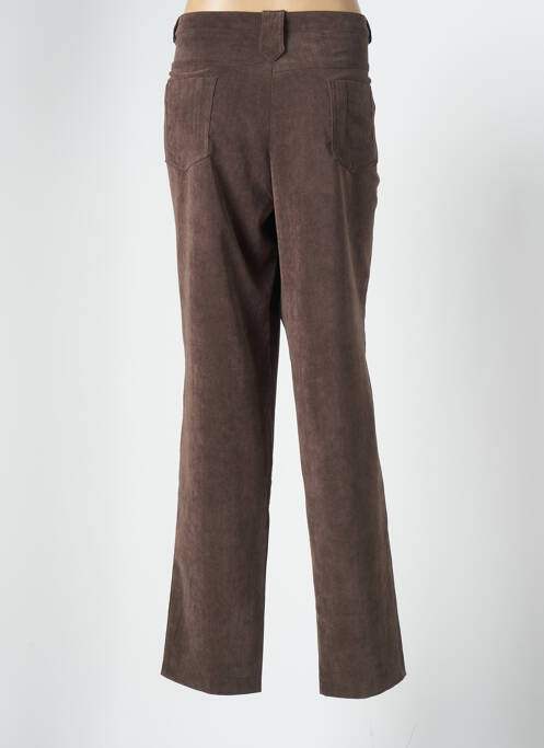 Pantalon drept maro COSTURA 40 femeie