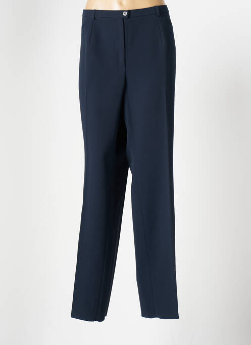 Pantalon drept albastru CHRISTIAN MARRY femeie