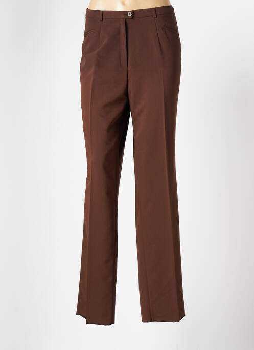 Pantalon drept maro CHRISTIAN MARRY femeie