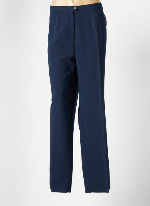 Pantalon drept albastru CHRISTIAN MARRY femeie