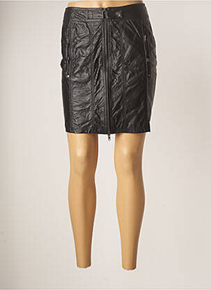 Fustă scurtă negru DECA femeie