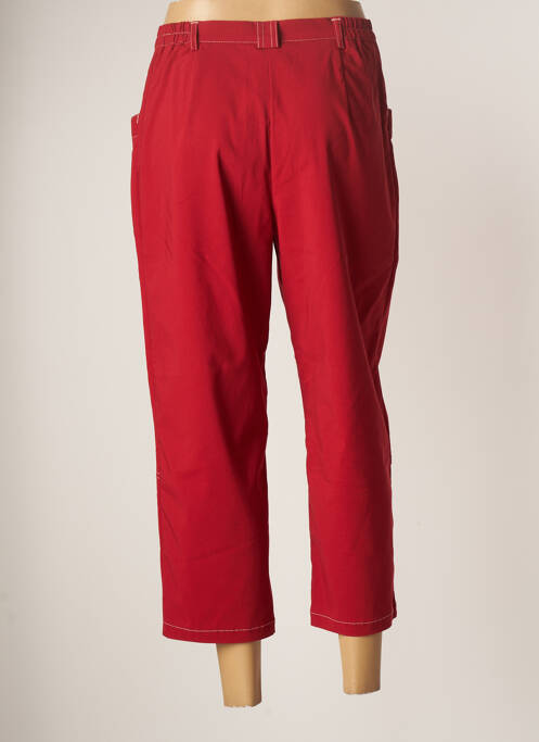 Pantalon trei sferturi roșu TELMAIL femeie