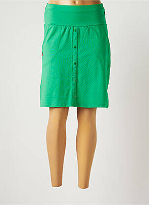 Fustă midi verde BLUTSGESCHWISTER femeie