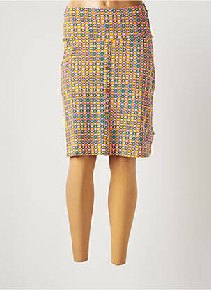 Fustă midi galben BLUTSGESCHWISTER femeie