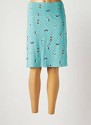 Fustă midi albastru BLUTSGESCHWISTER femeie