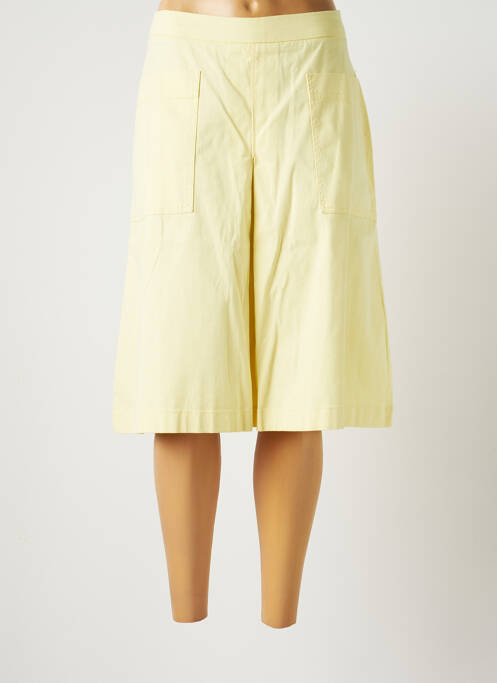 Fustă midi galben MADEMOISELLE YEYE femeie
