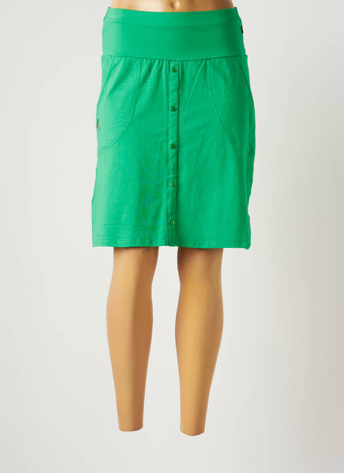 Fustă midi verde BLUTSGESCHWISTER femeie