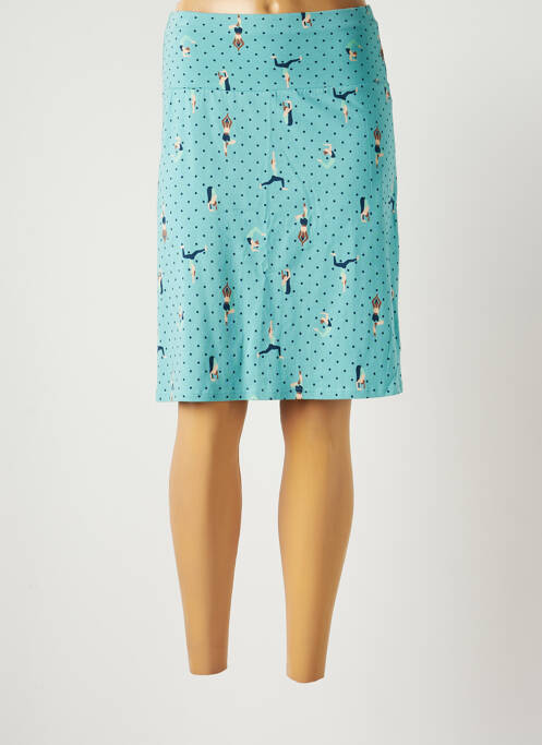 Fustă midi albastru BLUTSGESCHWISTER femeie