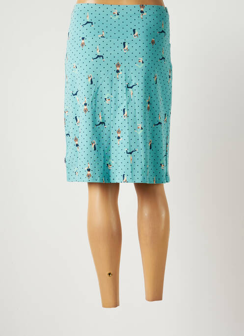 Fustă midi albastru BLUTSGESCHWISTER femeie