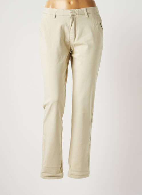 Pantalon chino bej REIKO femeie
