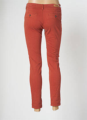 Pantalon chino talie joasă talie joasă portocalie REIKO femeie