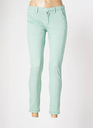 Pantalon chino verde REIKO femeie