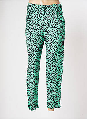 Pantalon drept verde KING LOUIE femeie
