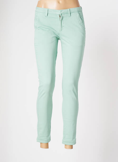 Pantalon chino verde REIKO femeie