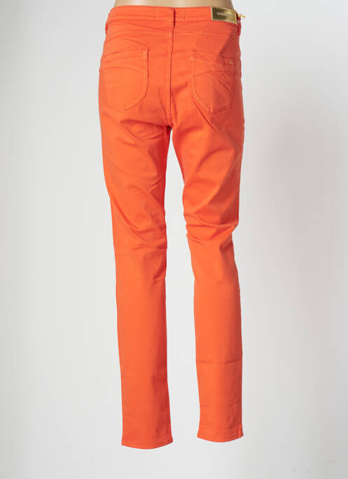 Pantalon slim portocaliu COUTURIST femeie