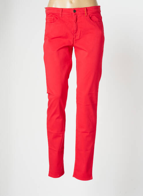 Pantalon slim roșu COUTURIST femeie