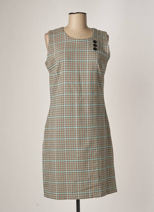 Rochie midi gri MADEMOISELLE YEYE femeie