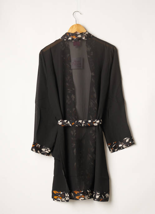 Halat de casă negru ROSE POMME femeie