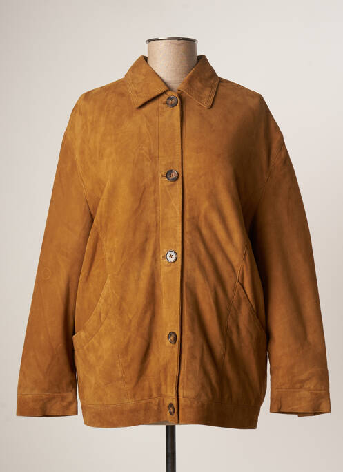 Geacă maro ROSE GARDEN femeie