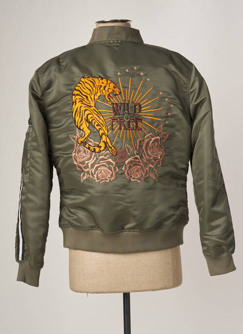 Jachete casual verde ROSE GARDEN femeie