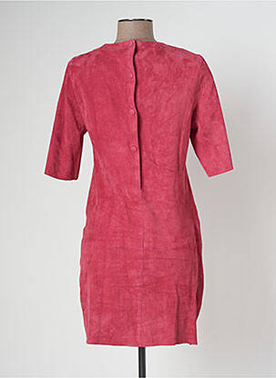 Rochie scurtă mâneci scurte mâneci scurte roz ROSE GARDEN femeie