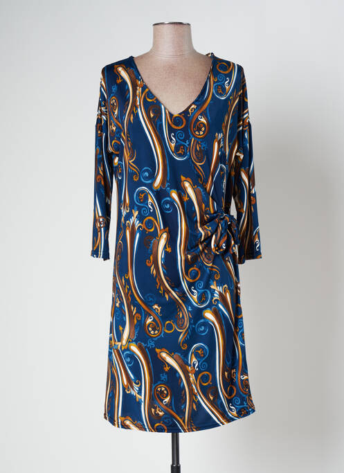 Rochie midi albastru LE SINGE DE JULIE femeie