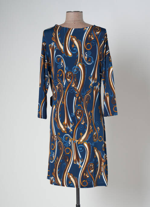 Rochie midi albastru LE SINGE DE JULIE femeie