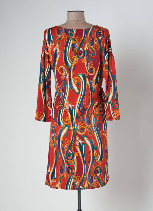 Rochie midi portocaliu LE SINGE DE JULIE femeie