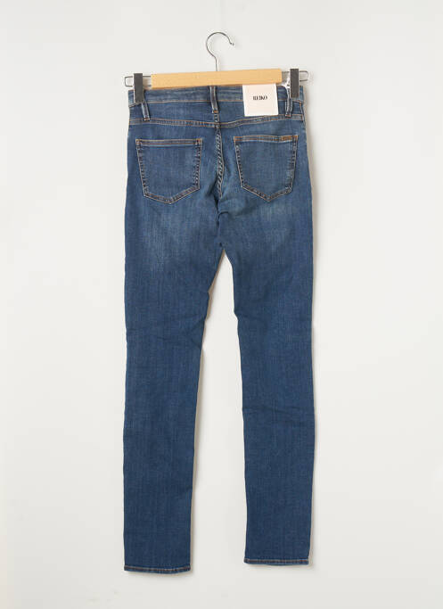 Blugi cu croială slim albastru REIKO femeie