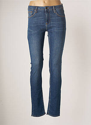 Blugi cu croială slim albastru REIKO femeie