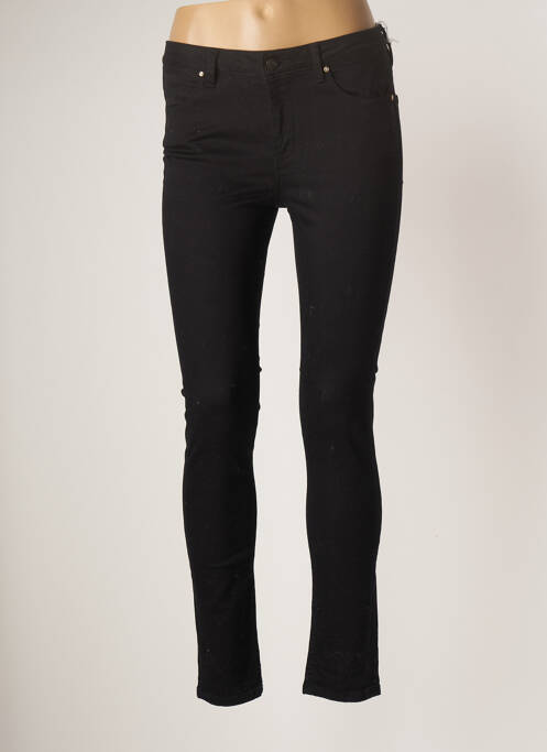 Blugi cu croială slim negru REIKO femeie