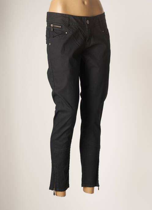 Pantalon slim negru DDP femeie