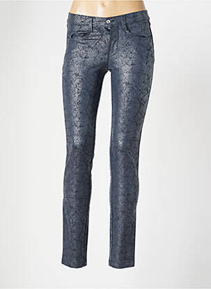 Pantalon slim albastru WALTRON femeie