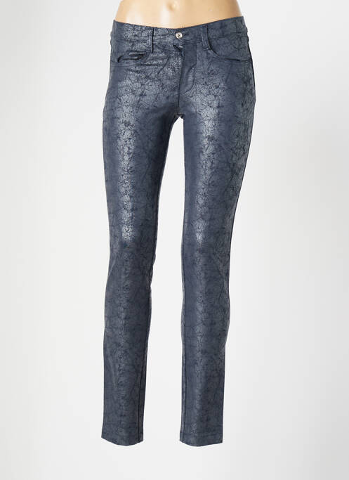 Pantalon slim albastru WALTRON femeie