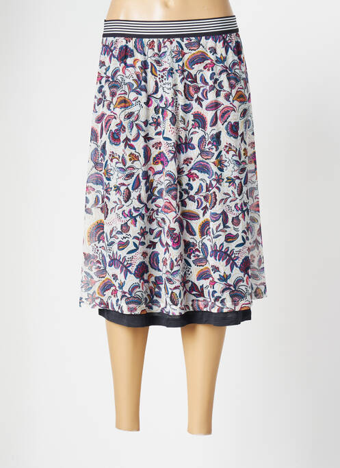 Fustă midi alb CECIL femeie