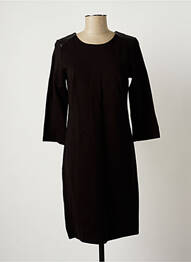 Rochie midi mâneci 3/4 mâneci 3/4 negru C'EST BEAU LA VIE femeie