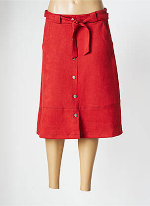 Fustă midi portocaliu GARCIA femeie