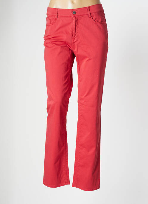 Pantalon drept roșu COUTURIST femeie