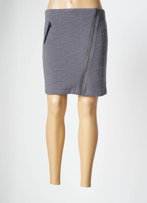 Fustă scurtă gri C'EST BEAU LA VIE femeie