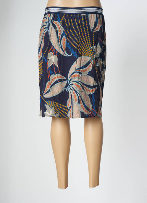 Fustă midi albastru JULIE GUERLANDE femeie