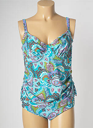 Tankini albastru FANTASIE femeie