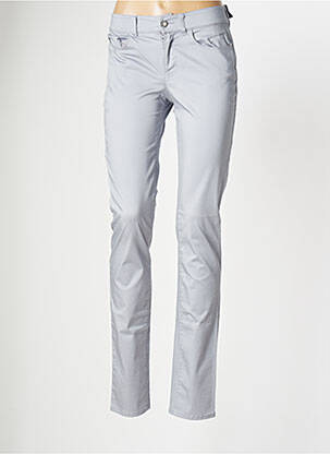 Pantalon slim elasticitate mărime normală gri ARMANI femeie