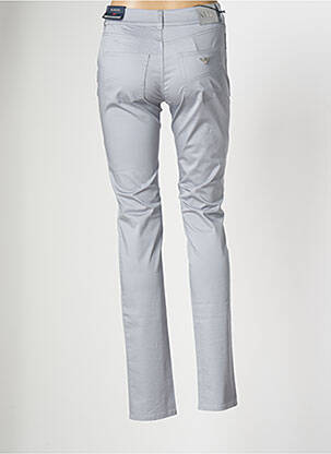 Pantalon slim elasticitate mărime normală gri ARMANI femeie