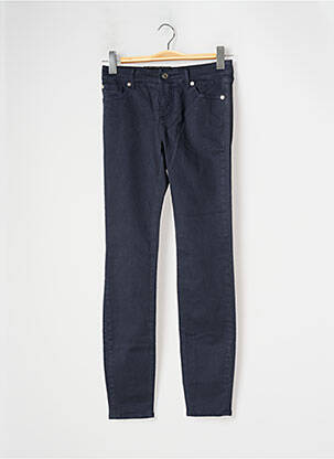 Pantalon slim albastru ARMANI femeie