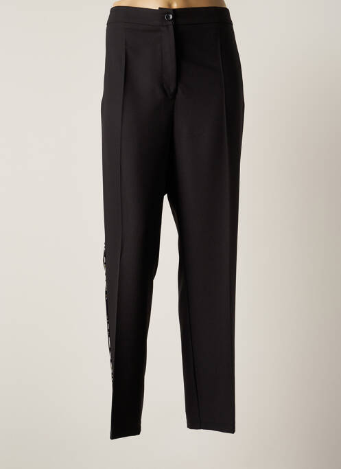 Pantalon drept talie înaltă talie înaltă negru FRED SABATIER femme